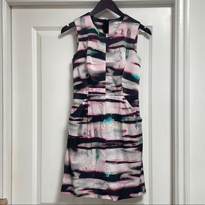 Milly Abstract A-Line Dress